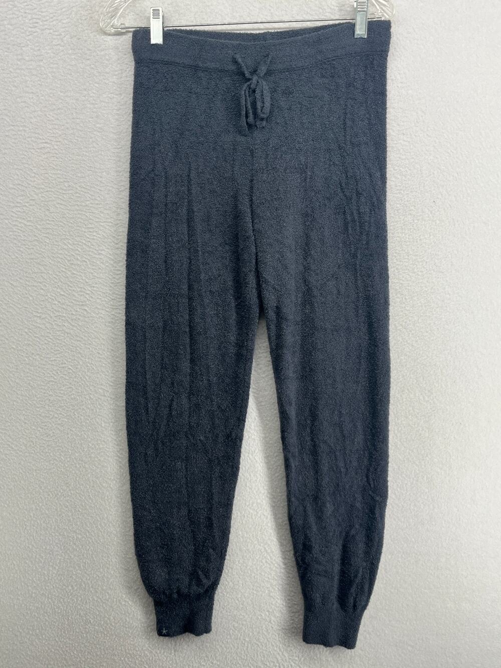 BAREFOOT DREAMS Pants Womens XS CozyChic Lite Easy Jogger Lounge Drawstring Blue